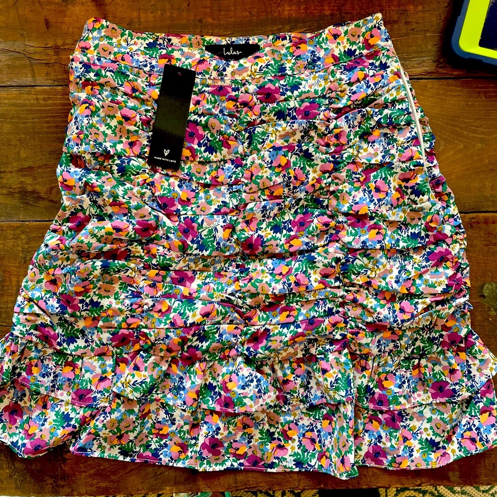 Skirt from Lulus NWT. In great condition it was just too small!